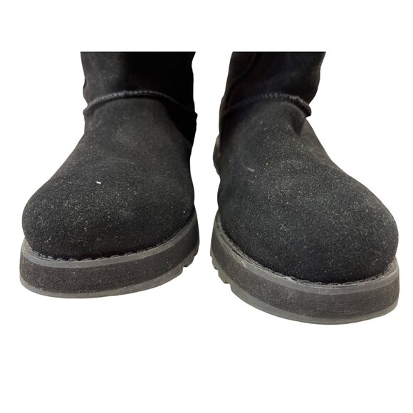 Skechers Womens Black Suede Winter Boots Sz 9 SKU 9001 - Picture 10 of 15
